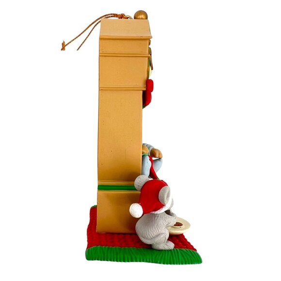 Westmar Christmas Grandfather Clock Cat Mouse Ornament Vintage 1997 - Picture 5 of 8